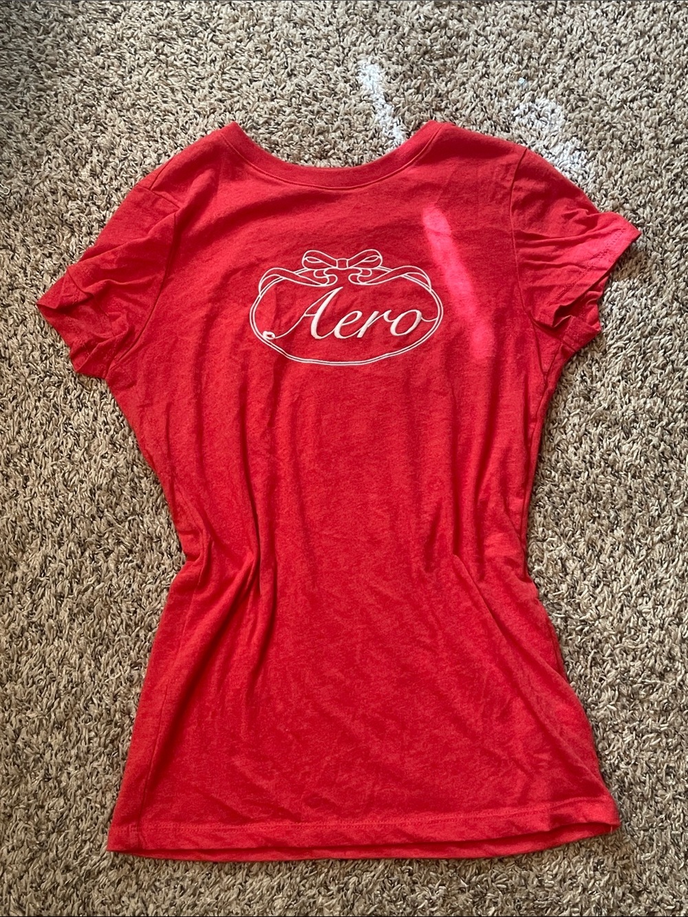 Aeropostale long fitted baby tee